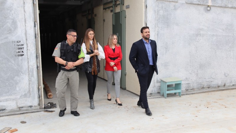 Representante do Departamento Penitenciário Nacional faz visita técnica