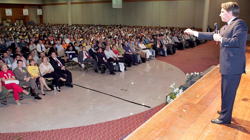 Governador Germano Rigotto profere palestra sobre Contabilidade: Instrumento de Cidadania, no 17º Congresso Brasileiro de Contabilidade.