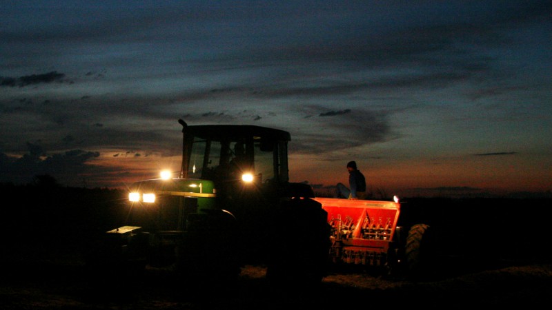 Os arrozeiros ga&uacute;chos est&atilde;o enfrentando as madrugadas para recuperar o atraso no plantio provocado pelas chuvas. O trabalho na lavoura acontece durante as 24 horas do dia, para aproveitar os per&iacute;odos sem precipita&ccedil;&otilde;es, em um sistema de rod&iacute;zio de