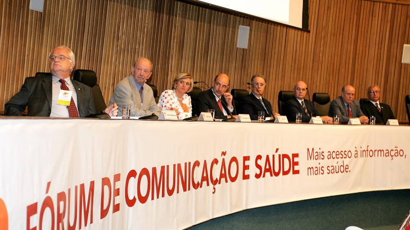 Solenidade de abertura do Fórum de Comunicação e Saúde - Mais Acesso à Informação, Mais Saúde.
