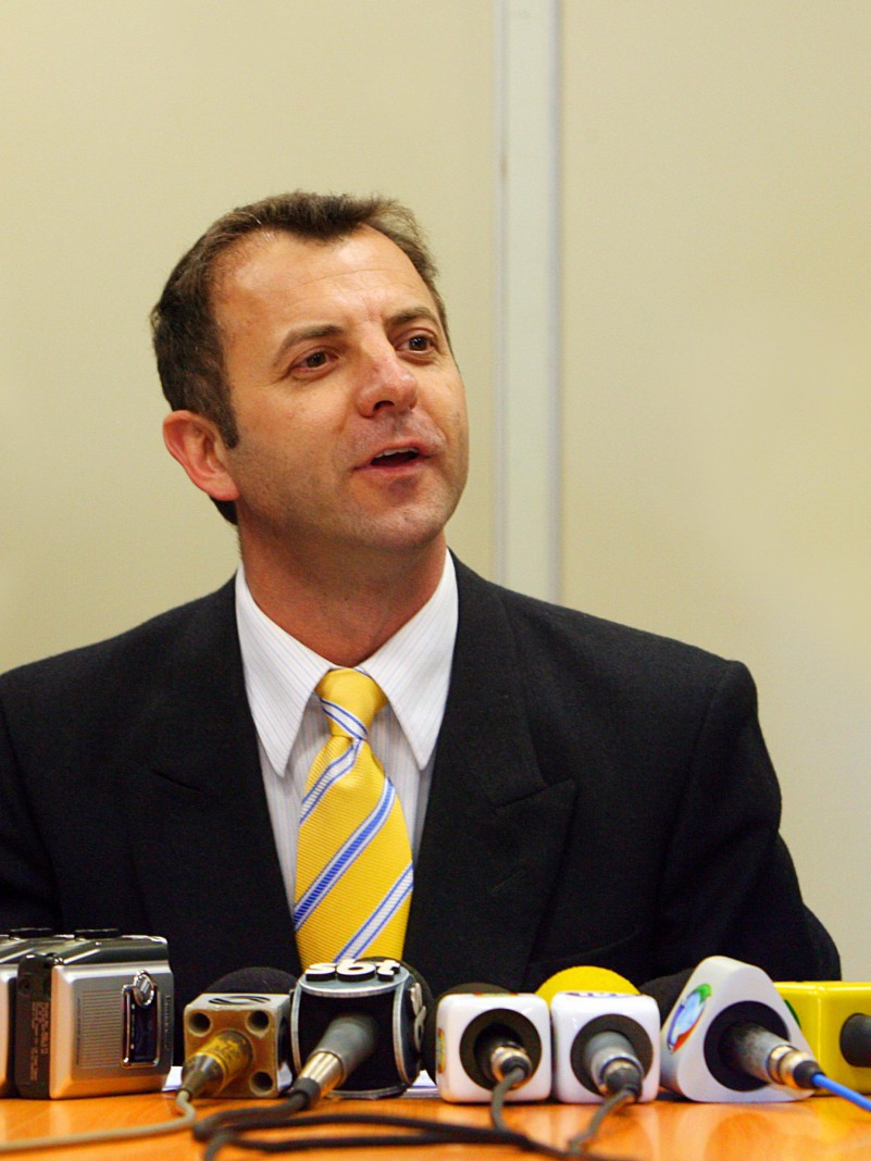 O secret&aacute;rio geral de Governo, Delson Martini, concede entrevista coletiva &agrave; imprensa.