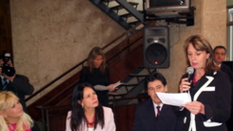 Representando a governadora Yeda Crusius, a coordenadora estadual da Mulher, Maria Helena Gonzalez, participou nesta quinta-feira (10), no Salão Júlio de Castilhos da Assembléia Legislativa, do lançamento da Semana da Luta Contra o Câncer de Mama e da 5ª