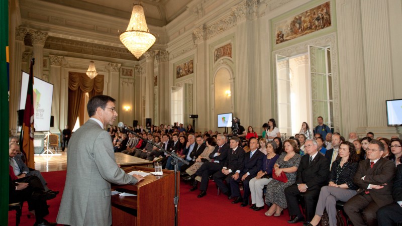 Odir Tonollier, secretario da Fazenda durante abertura Oficial da Semana do Servidor Público e Anúncio do Crédito Imobiliário para os Servidores