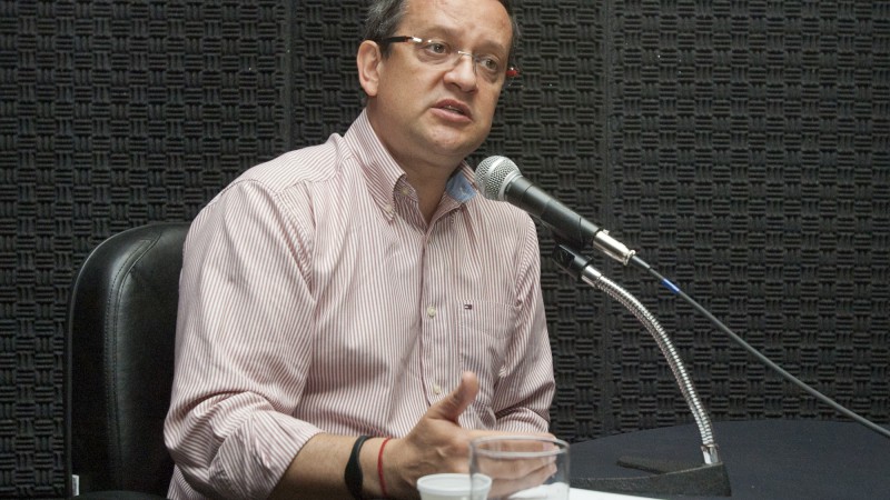 16.02.12: Participação do Secretário Estadual de Infraestrutura e Logística Beto Albuquerque no Programa RS Sem Fronteiras, produzido pelo setor de rádio da Secom.