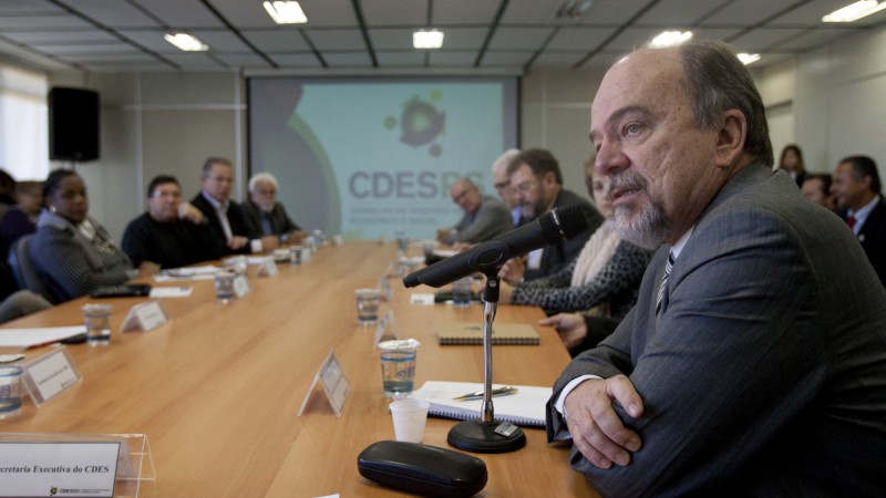 23.04.12: Secretário de Segurança Pública Airton Michels na reunião do CDES-RS sobre projetos que serão encaminhados pelo Executivo ao Legislativo nos próximos dias.