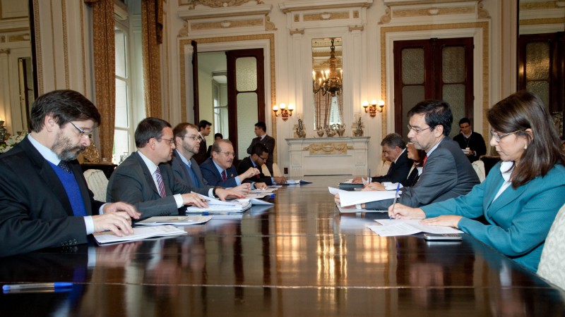 25.04.2012 Governador Tarso Genro durante Instalação do Conselho Gestor do Programa de Parceria Público Privada do Estado do Rio Grande do Sul