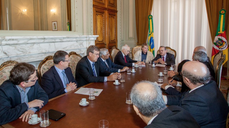 27.06.2012 Governador Tarso Genro recebe diretoria da CG GLOBAL