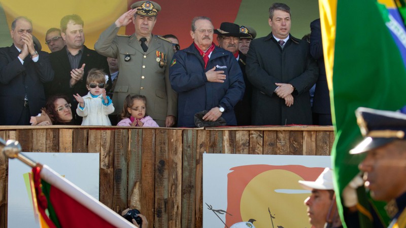 20.09.2012 Governador Tarso Genro durante Desfile da Semana Farroupilha