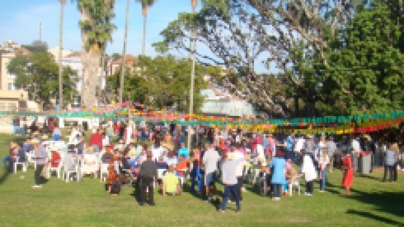 Uma grande festa junina marcou o encerramento, nesta sexta-feira (29), da semana de atividades de comemoração dos 128 anos do Hospital Psiquiátrico São Pedro(HPSP), que contou também com apresentação de teatro, palestra e exposição de trabalhos criativos
