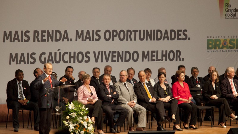 12.04.13: Ato de anúncio de medidas do RS Mais Renda e Formatura Pronatec com a presença da presidente Dilma Rousseff com a presença do governador Tarso Genro.