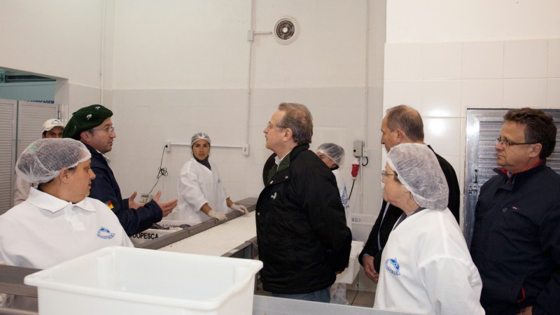 17.09.2013 Governador Tarso Genro visita a COOPESCA