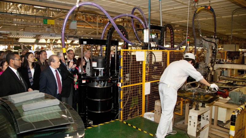 06.12.13 Governador Tarso Genro visita fábrica da Dong Feng Motors Corporation