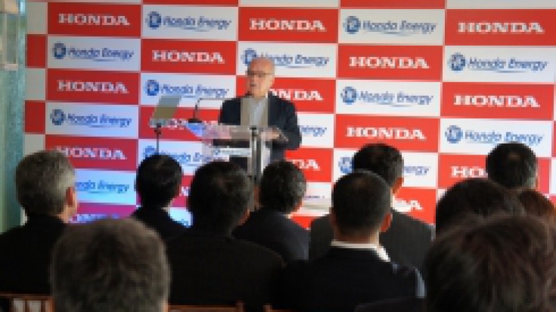 A Honda Energy do Brasil, subsidiária da Honda Automóveis do Brasil, realizou, nesta terça-feira (29), uma cerimônia para marcar o início das obras do seu primeiro parque eólico, que será construído na cidade de Xangri-lá, no litoral norte do Rio Grande