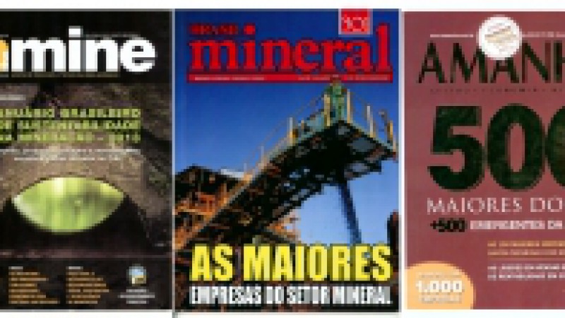 Os esforços da direção da Companhia Riograndense de Mineração (CRM) e o empenho de seus colaboradores em suas unidades de Minas do Leão e Candiota mereceram especial atenção de publicações especializadas no setor de mineração e economia neste ano de