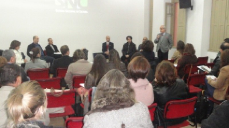 Servidores e gestores culturais de vários municípios gaúchos participam da Oficina de Implementação de Sistemas de Cultura, que começou na manhã desta quarta-feira (25) e segue até a próxima sexta-feira (27), na Casa de Cultura Mario Quintana (CCMQ), na