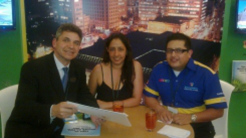 O titular da Secretaria do Esporte e do Lazer (SEL) e coordenador do Comit&ecirc; Gestor da Copa 2014 RS (CGCopa), Kalil Sehbe, e a presidente da Funda&ccedil;&atilde;o de Esporte e Lazer do RS (Fundergs), Renita Dametto, participaram, nesta segunda-feira (06), do Goal to