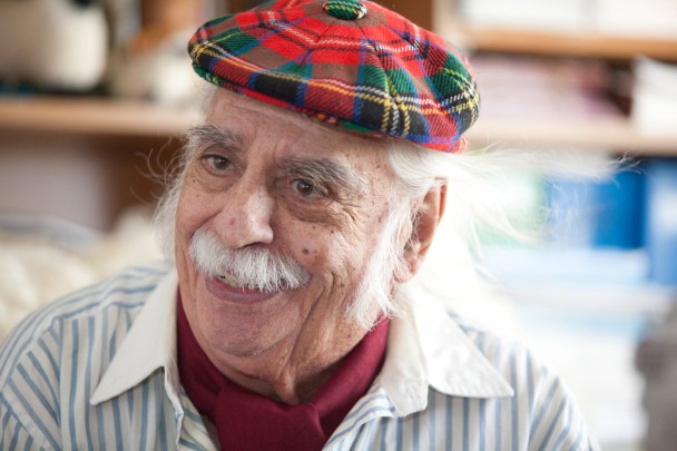 Paixão Côrtes, tradicionalista gaúcho entrevistado para a revista Na Janela.
