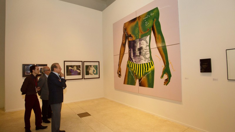 PORTO ALEGRE, RS, BRASIL: 01.04.2014 Governador Tarso Genro visita o Museu dos Direitos Humanos do Mercosul  Foto: Caco Argemi/Pal&aacute;cio Piratini