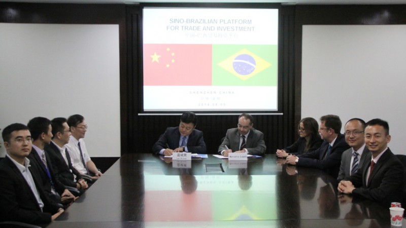 Assinatura ocorreu durante miss&atilde;o do Governo do Estado para Shenzhen, na China