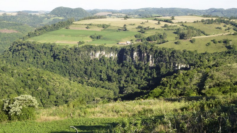 Corredor ecológico que será estabelecido na região integra o projeto RS Biodiversidade