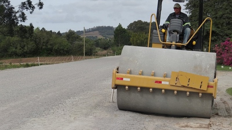 Parte do trecho em obras já está com a terraplenagem concluída