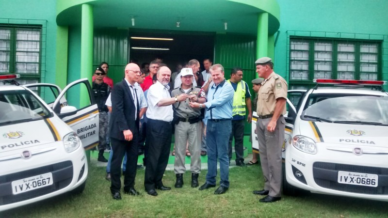 Secret&aacute;rio Airton Michels inaugurou o quarto n&uacute;cleo de Esteio, no bairro Tamandar&eacute;