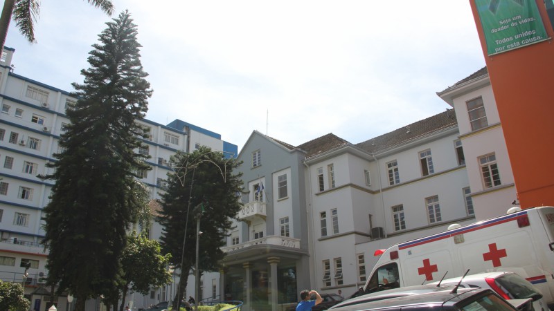 Fachada do Hospital Pompéia
