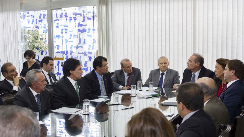 Governador Tarso participou de inúmeras reuniões com o ministro da Fazenda, Guido Mantega