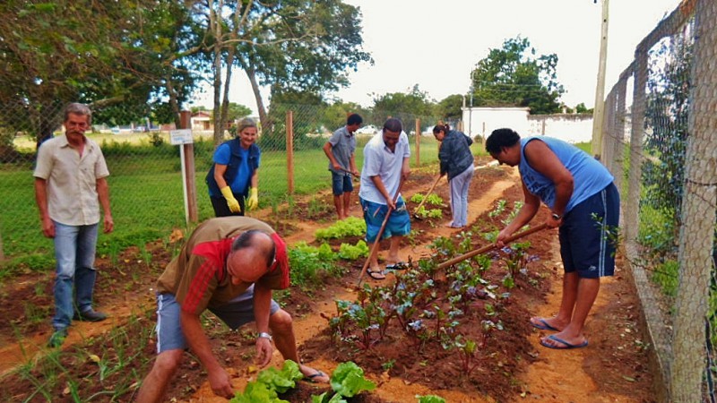 Horta terapêutica em Tupanciretã