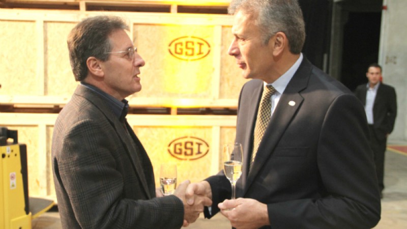 Secret&aacute;rio Tarc&iacute;cio Minetto participou do lan&ccedil;amento e lembrou que o empreedimento vai ajudar a reduzir d&eacute;ficit na capacidade de armanzenagem no Estado