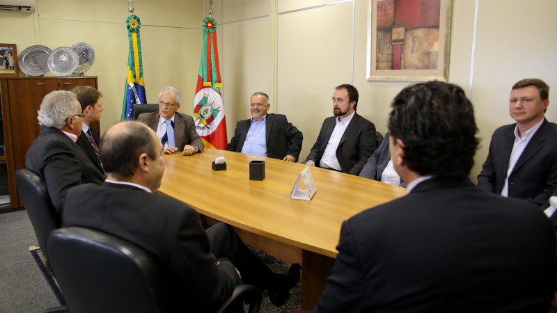 PORTO ALEGRE,RS, BRASIL, 11.05.2015: Projeto Argos/ Kesla Guindastes Florestais é apresentado ao Governo do Estado. Foto: Daniela Barcellos/ Palácio Piratini