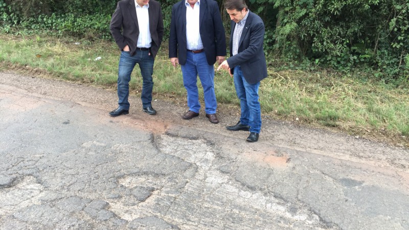 Situação da rodovia ERS-324 é vistoriada