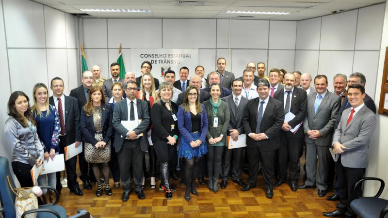 Posse dos 36 membros do Cetran/RS.