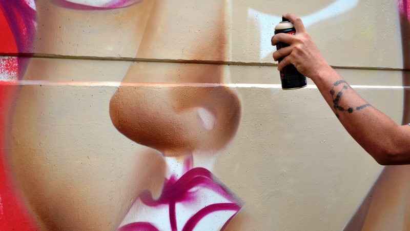 grafitagem dos muros do Instituto Penal de Novo Hamburgo (IPNH)