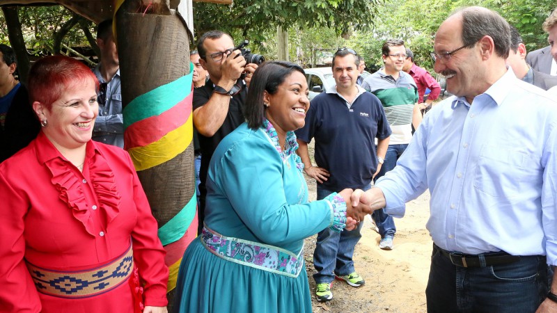 SÃO LEOPOLDO,RS, BRASIL 12.11.2015: Governador José Ivo Sartori visitou, na manhã desta quinta-feira (12), o Parque de Recreação do Trabalhador (PRT), no município. Foto: Luiz Chaves/Palácio Piratini