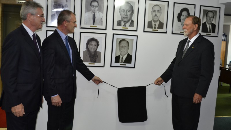 Homenagem a ex-presidente do TARF