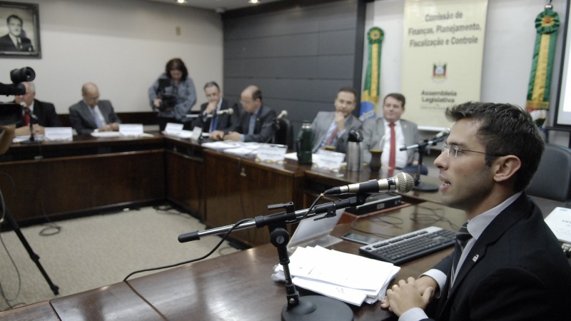 audiência pública da Comissão de Finanças da Assembleia Legislativa
