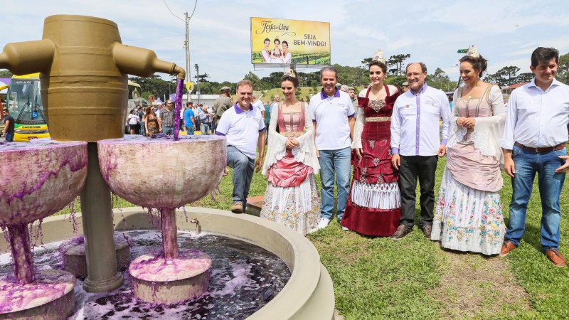 Inauguração da Festa da Uva