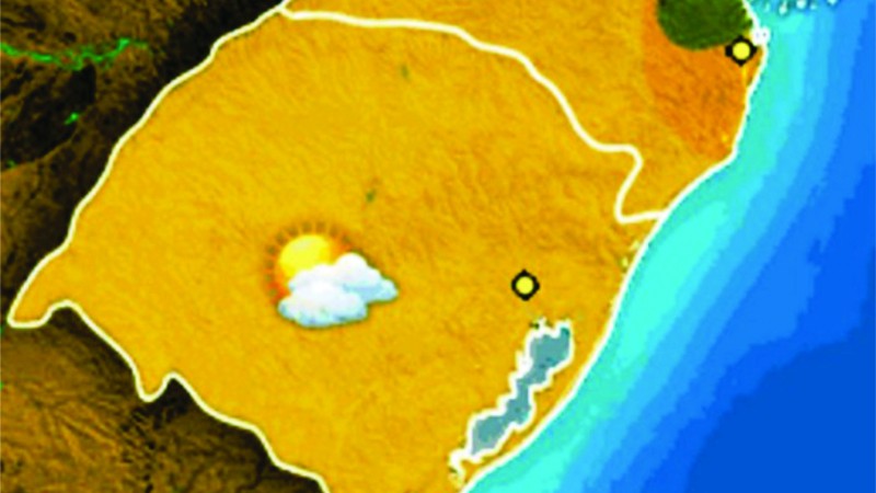 Previs&atilde;o para a semana se 2 a 6 de maio