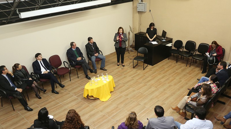 PORTO ALEGRE, RS, BRASIL 16.08.2016: A secretária de Políticas Sociais e da Justiça e dos Direitos Humanos, Maria Helena Sartori, acompanhou, nesta terça-feira (16), o ato inaugural do POD Socioeducativo, que marcou o início oficial do atendimento da