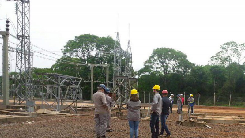 CEEE e empresa de engenharia fazem vistoria técnica na subestação Guarita
