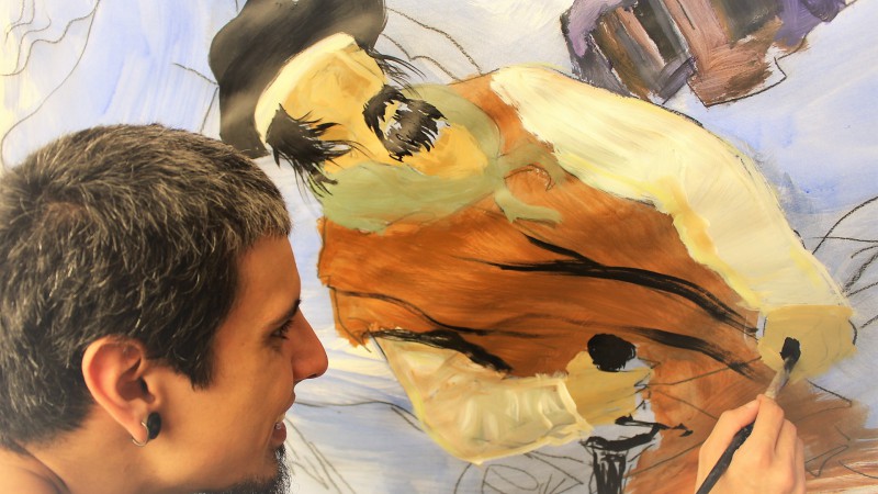 Exposição no Centro Cultural Erico Verissimo
