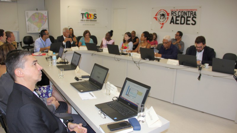reunião do Grupo de Monitoramento de Ações Estratégicas de Combate ao Aedes aegypti