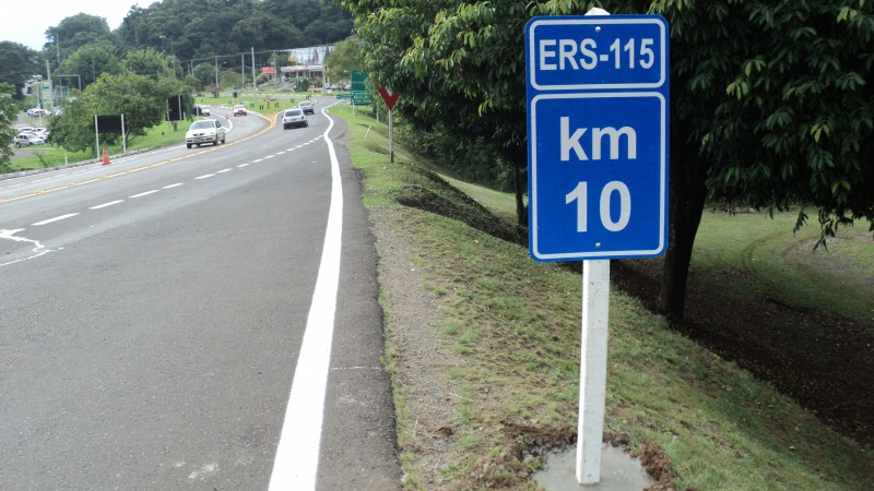 ERS-115 ganha nova sinalização em Igrejinha?