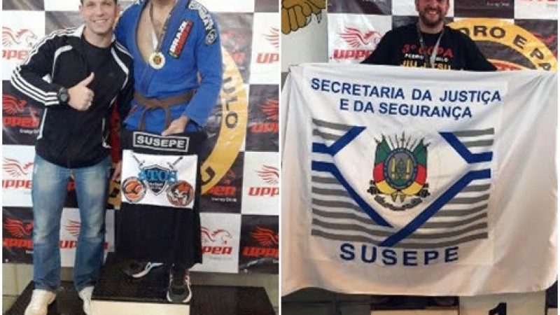 Agentes da Susepe vencem torneio nacional de jiu-jitsu em Porto Alegre