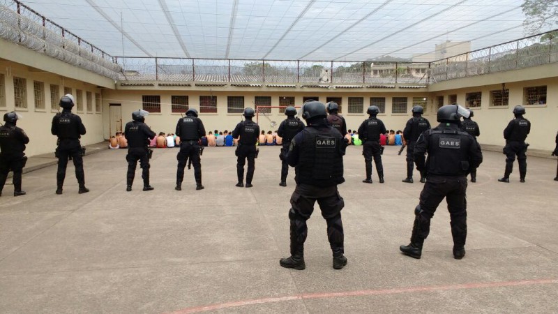 A a&ccedil;&atilde;o objetiva desarticular lideran&ccedil;as negativas e manter a ordem no estabelecimento prisional