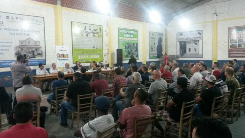 Audi&ecirc;ncia p&uacute;blica em Gravata&iacute;