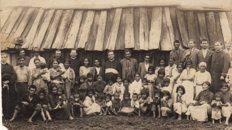 Toldos das &Aacute;guas Santas, em Passo Fundo, em 13 de janeiro de 1930