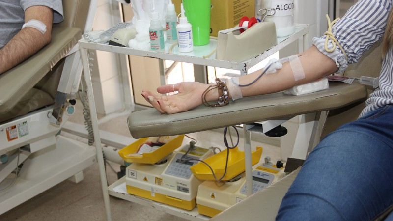 Atividades alertam sobre importância de doar sangue regularmente