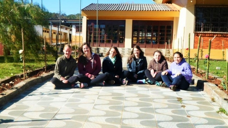 Na Escola São José do Ouro, 19 parcerias contribuíram com o valor de R$ 5 mil para a execução de obras de revitalização